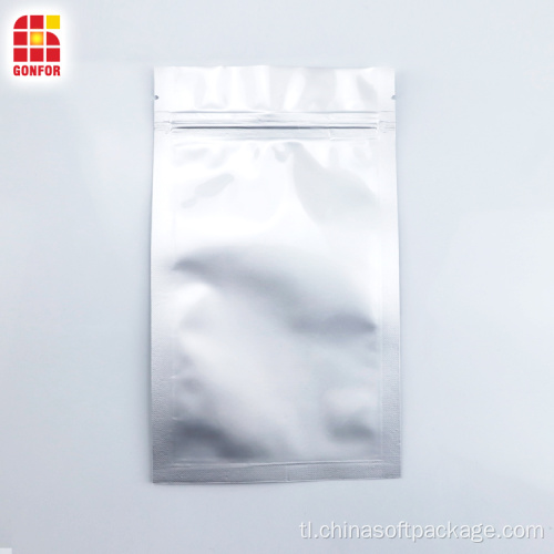 Aluminyo zipper bag para sa packaging ng pagkain